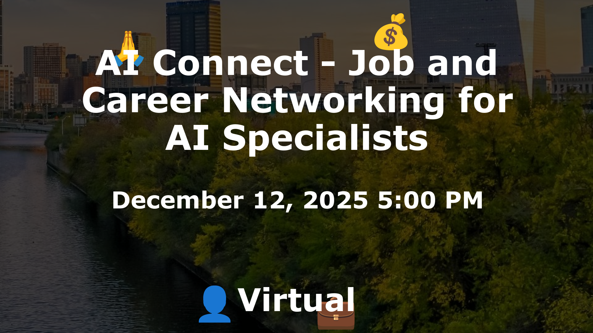 AI Connect - Job and Career Networking for AI Specialists event image